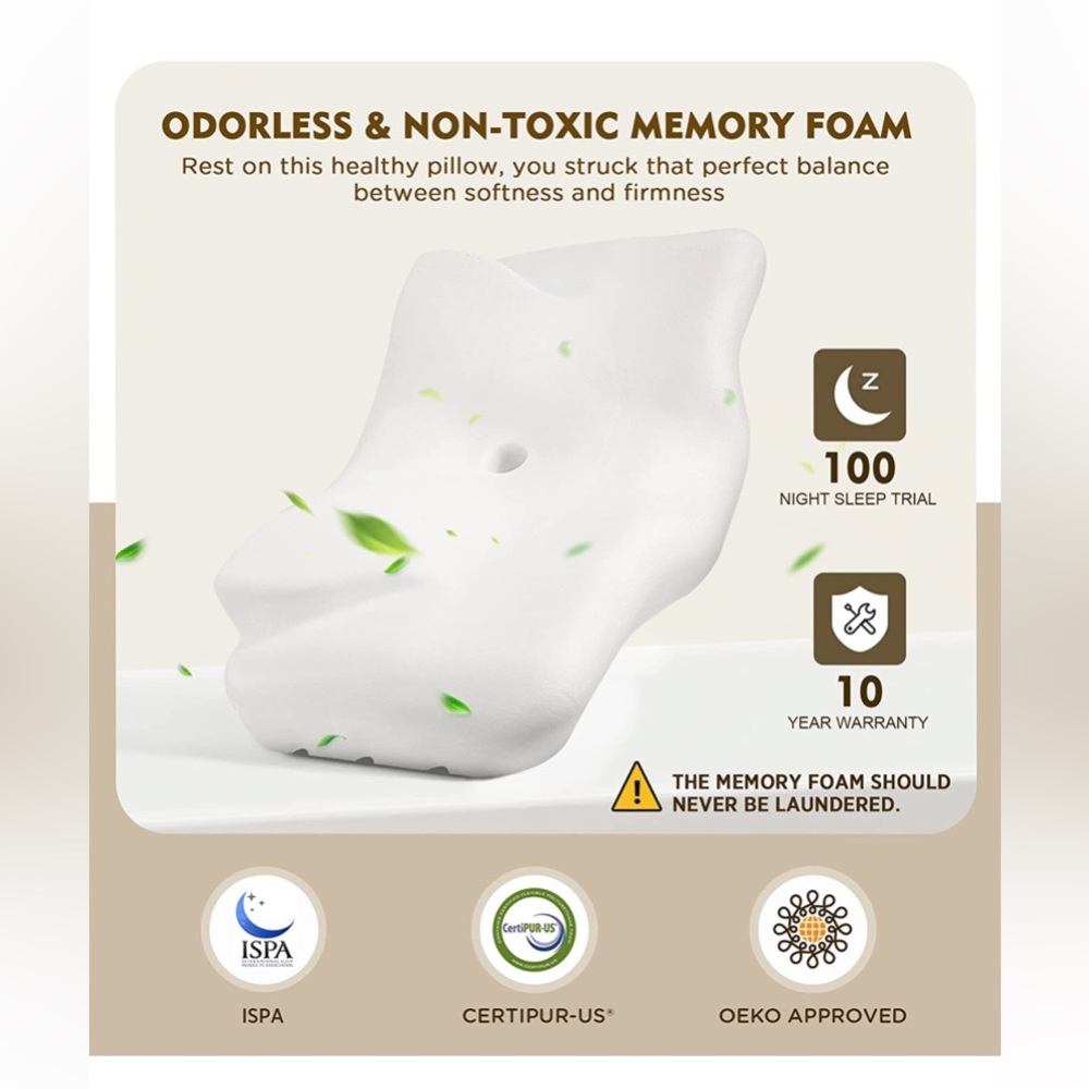 Osteo cervical memory foam pillow - Picture 5 of 12